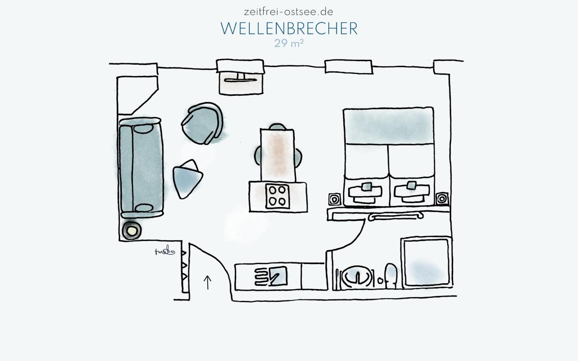 Zeitfrei Urlaubsappartememts & Veranstaltungsort Steffenshagen 객실 사진